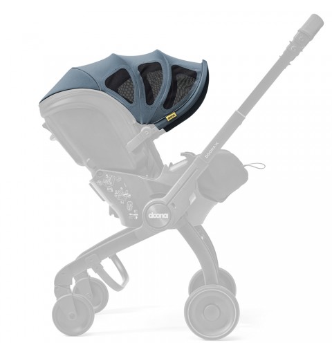 Doona - X Letni daszek do wózka/fotelika | Ocean Blue